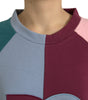 Dolce & Gabbana Multicolor Cotton Crewneck Pullover Sweater