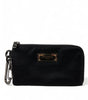 Dolce & Gabbana Chic Nylon-Leather Designer Pouch