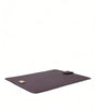 Dolce & Gabbana Dark Brown Leather Logo Plaque Cover Sleeve Tablet Case