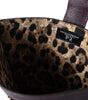 Dolce & Gabbana Dark Brown Leather Logo Plaque Cover Sleeve Tablet Case