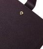 Dolce & Gabbana Dark Brown Leather Logo Plaque Cover Sleeve Tablet Case