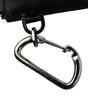 Dolce & Gabbana Elite Black Nylon & Leather Pouch with Logo Detail