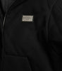 Dolce & Gabbana Black Cotton Hooded Logo Bomber Jacket