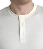 Dolce &amp; Gabbana Elegant Off White Cotton Sweater