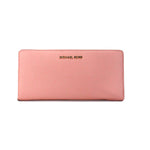 Portefeuille continental Jet Set Travel Michael Kors grand format en cuir Primrose