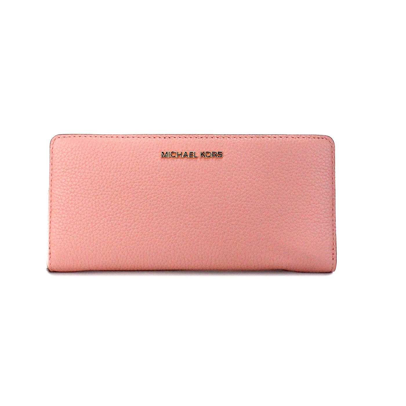 Portefeuille continental Jet Set Travel Michael Kors grand format en cuir Primrose