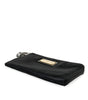 Dolce & Gabbana Sleek Designer Nylon-Leather Pouch in Black