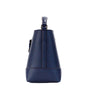 Michael Kors Mercer Small Navy Pebbled Leather Bucket Crossbody Bag Purse