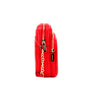 Michael Kors Jet Set Bright Red Pebbled Leather North South Chain Crossbody Bag