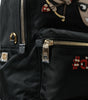 Dolce & Gabbana Black #DGFAMILY Embellished Backpack VULCANO Bag