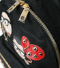 Dolce & Gabbana Black #DGFAMILY Embellished Backpack VULCANO Bag
