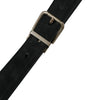 Dolce & Gabbana Elegant Black Leather Belt with Metal Buckle