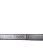 Dolce & Gabbana Metallic Gold Calf Leather Metal Buckle Belt
