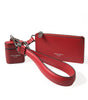 Étui élégant en cuir rouge pour Airpods Dolce & Gabbana