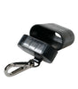 Dolce & Gabbana Black Crocodile Leather Silver Metal Logo Airpods Case
