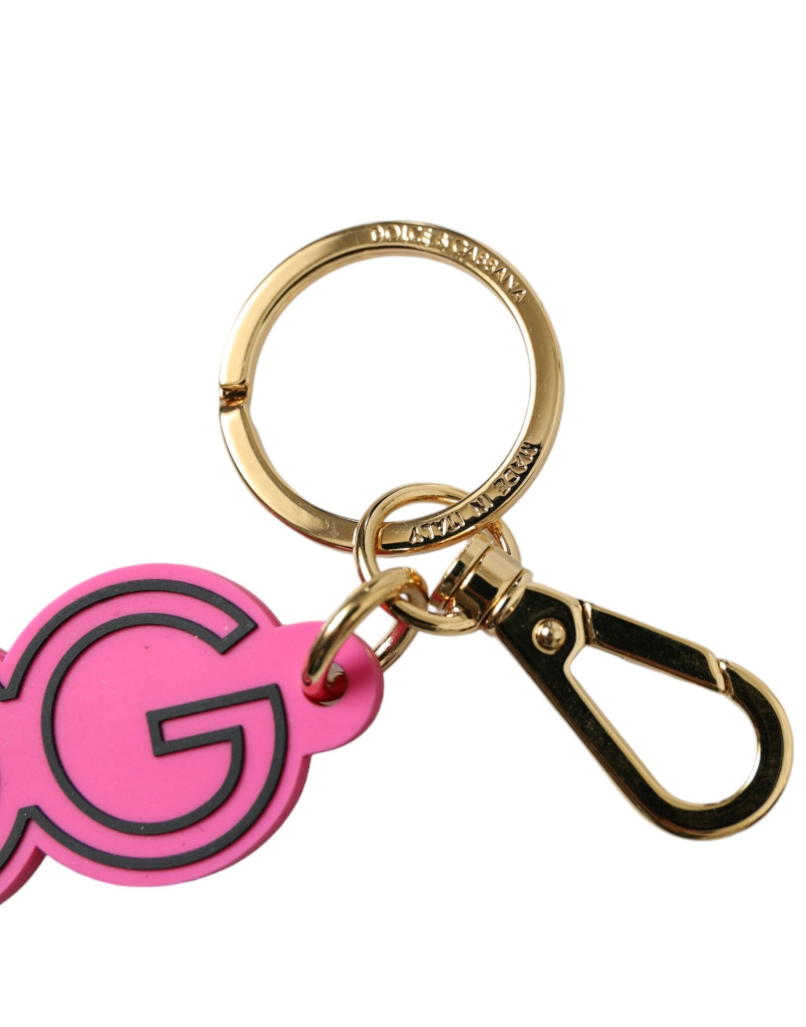 Porte-clés Dolce &amp; Gabbana Chic Or et Rose Élégance