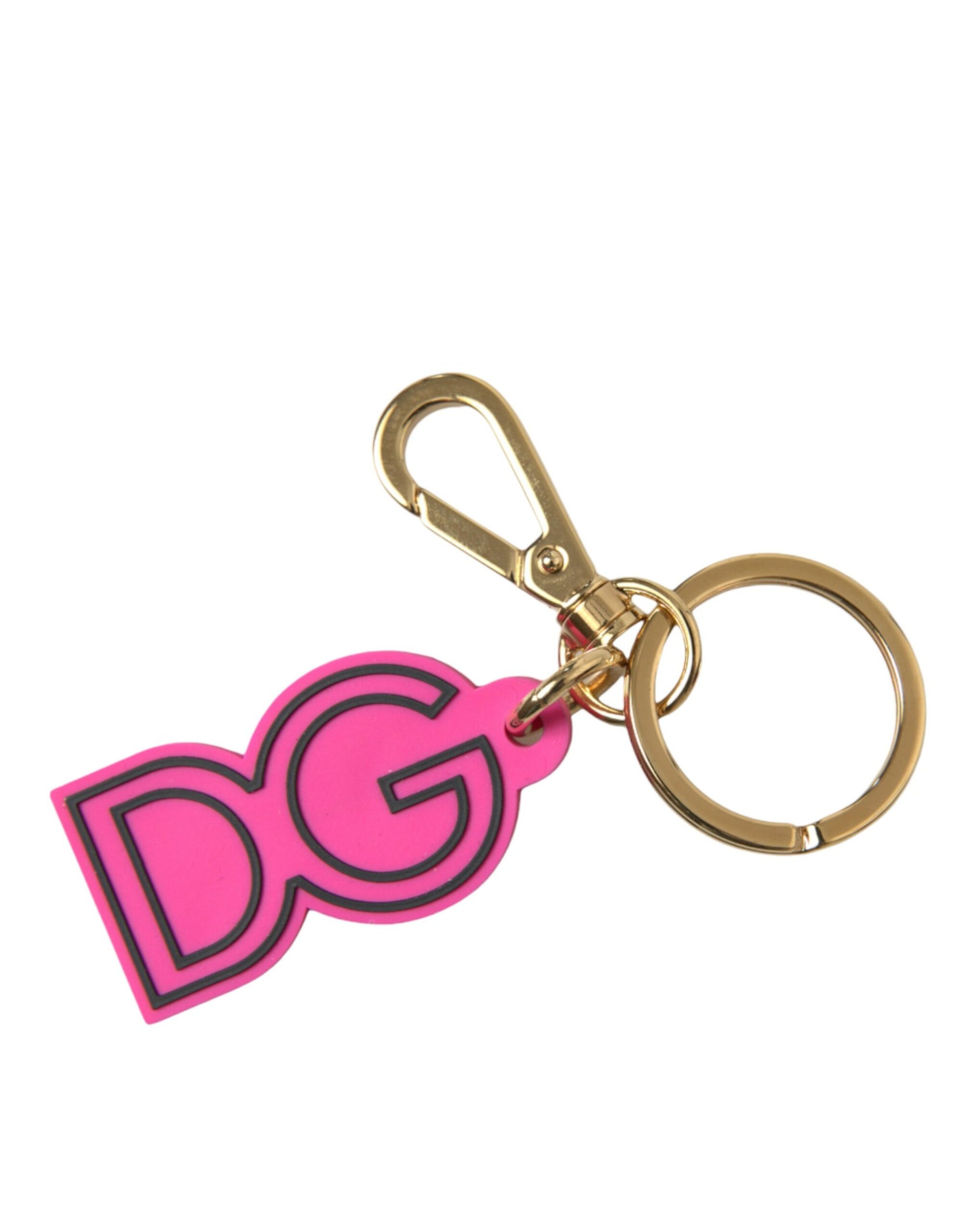 Porte-clés Dolce &amp; Gabbana Chic Or et Rose Élégance