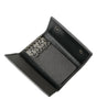 Dolce & Gabbana Chic Gray Leather Trifold Key Holder