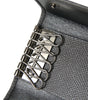 Dolce & Gabbana Chic Gray Leather Trifold Key Holder