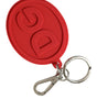 Dolce & Gabbana Elegant Red Trifold Key Holder Case