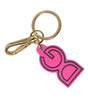 Dolce & Gabbana Chic Gold and Pink Logo Keychain