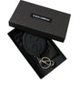 Porte-clés Dolce &amp; Gabbana Chic avec logo noir et argent