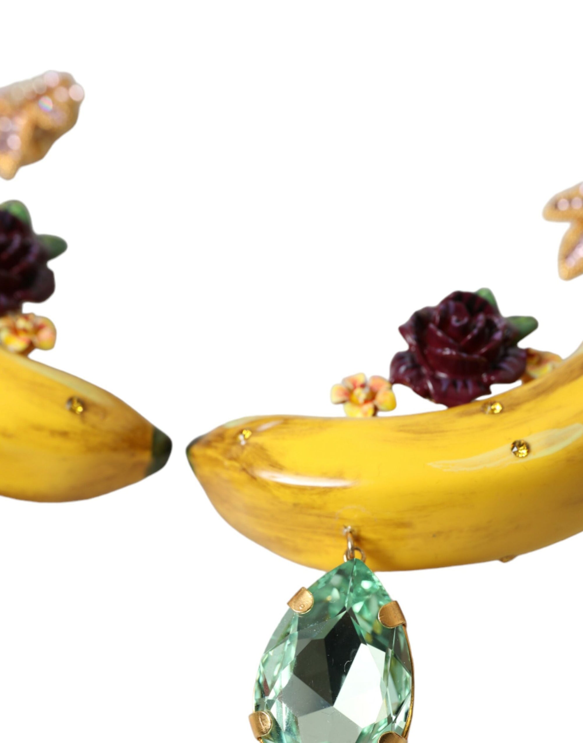 Boucles d'oreilles pendantes à clip banane chic Dolce &amp; Gabbana
