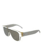 Dolce &amp; Gabbana Chic White Acetate Designer Sunglasses