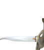 Dolce &amp; Gabbana Chic White Acetate Designer Sunglasses