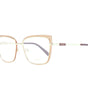 Emilio Pucci Gold Women Optical Frames