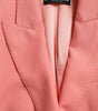 Blazer rose chic à revers en pointe Dolce & Gabbana