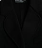 Dolce & Gabbana Elegant Black Designer Blazer for Women