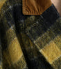 Dolce & Gabbana Yellow Checkered Long Sleeve Coat Jacket