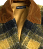 Dolce & Gabbana Yellow Checkered Long Sleeve Coat Jacket