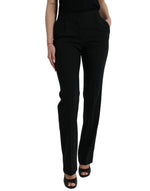 Dolce &amp; Gabbana Elegant Tapered Wool Trousers