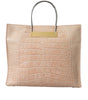 Sac cabas chic en cuir d'alligator rose Balenciaga