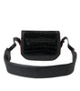 Balenciaga Black Exotic Leather Shoulder Crossbody Camera Bag