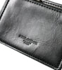 Porte-clés Dolce &amp; Gabbana en cuir noir avec logo et fermeture éclair