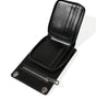 Dolce & Gabbana Wallet Black Horse Leather Zip Logo Cross Body Phone Slot