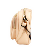 Burberry Small Branded Peach Pink Grainy Leather Camera Crossbody Bag