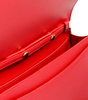 Burberry Hampshire Small Red Embossed Logo Smooth Leather Crossbody Bag