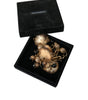 Dolce & Gabbana Gold Brass Leopard Fur Pearl Collier Chain Belt