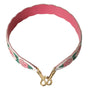 Dolce & Gabbana White Floral Leather Accessory Shoulder Strap
