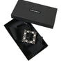 Dolce & Gabbana Black Swarovski Crystal Embellished Hair Clip