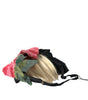 Dolce & Gabbana Black Viscose White Hair Parrucchiera Headband Diadem