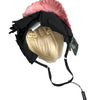 Dolce & Gabbana Black Viscose White Hair Parrucchiera Headband Diadem