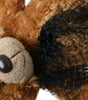 Dolce & Gabbana Brown Teddy Bear Gold Crystal Crown Hair Band Diadem