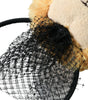 Dolce & Gabbana Brown Teddy Bear Gold Crystal Crown Hair Band Diadem