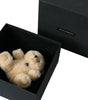 Dolce & Gabbana Beige Teddy Bear Mesh Net Band Hair Clip