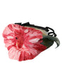 Dolce & Gabbana Black Viscose White Hair Parrucchiera Headband Diadem